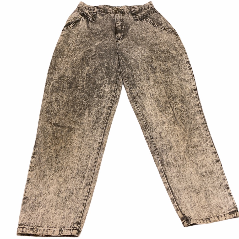 Cherokee Vintage Acid Wash High Waisted Jeans - Picture 5 of 8